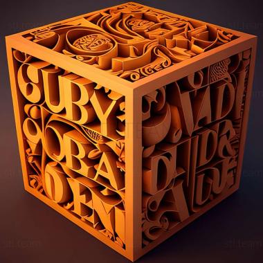 3D model Qbeh 1 The Atlas Cube game (STL)